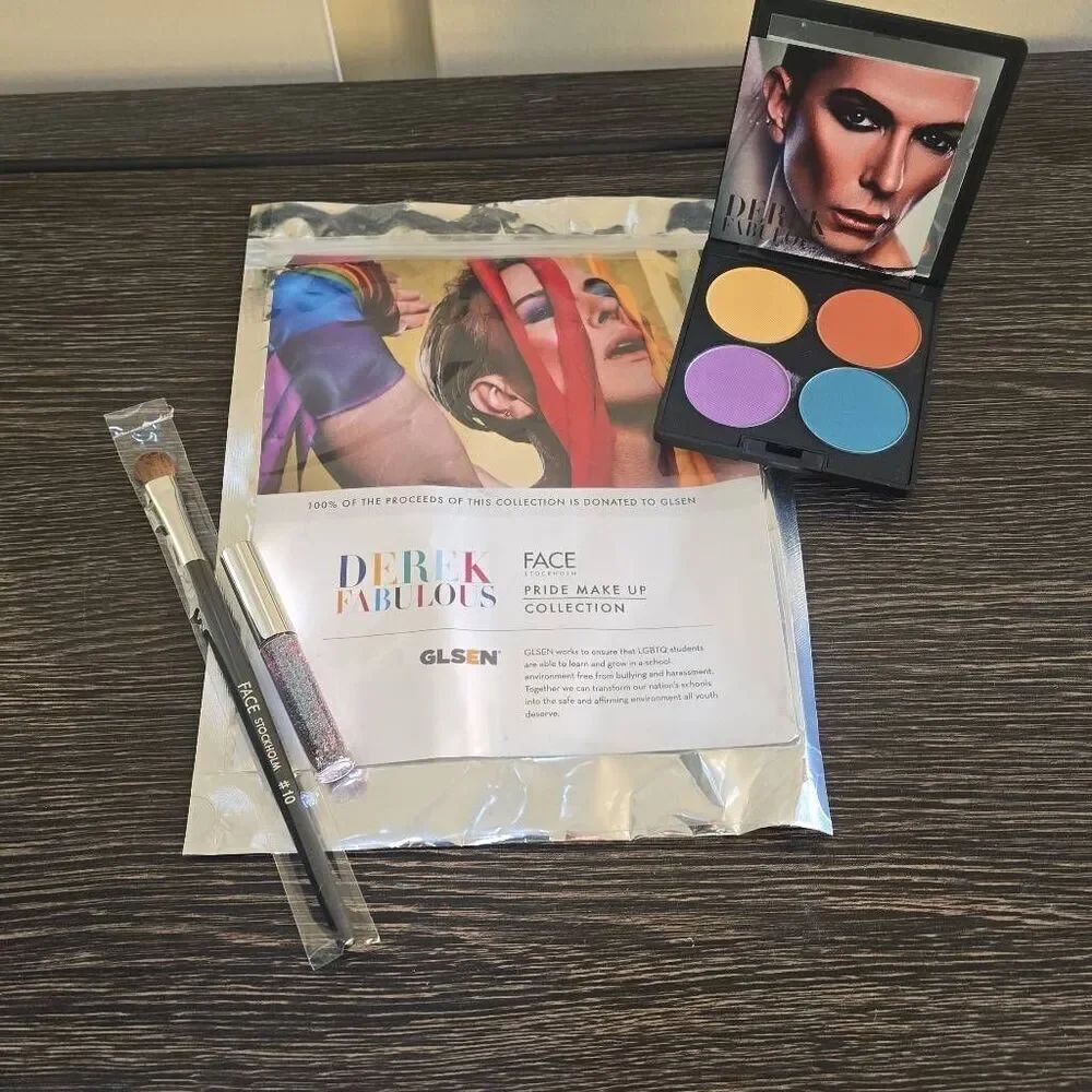 Derek Fabulous Face Stockholm Pride Make Up Collection, NEW